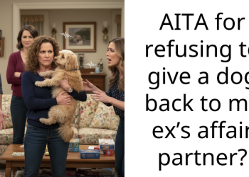 Woman Refuses To Hand Over Her Dog Back To Her Ex-Husband’s Affair Partner, Asks Internet If She’s The Bad Guy