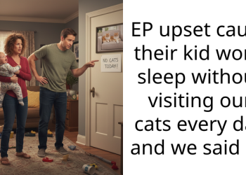 Redditor Declines Neighbor’s Request for His Kid to Visit Their Cats Before Bedtime, Gets Informed by Landlord to Keep the Cats Inside Due to the Child’s Alleged Allergy