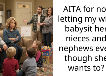 Redditor Stands Up for Wife, Shuts Out Rude Sisters-in-Law’s Kids from Their Home, Even Though Wife Agreed to Babysit