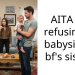 Pregnant Mom Wants Her Eldest Son And His GF To Babysit Her Younger Kids, Gets Instant Refusal