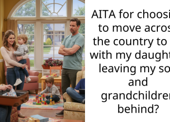 Family Feud Erupts As Man Chooses To Move Across The Country To Be With “Golden Child,” Leaving Son And Grandkids Behind