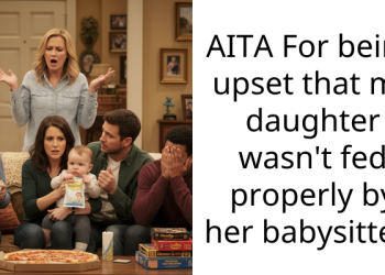 Woman Upset Her Daughter Wasn’t Fed Properly By Her Babysitter, Gets Defended By Her Partner And Redditors Online