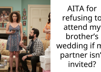 Family Drama Breaks Out After Gay Woman Declines Brother’s Wedding Invitation Over Exclusion of Her Partner