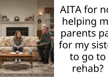 Redditor’s Refusal To Fund Sister’s Rehabilitation Sparks Emotional Tug-Of-War Within Family