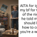 Boyfriend’s S*xist Remark Turns Romantic Evening Into Cold War