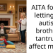 Teen Defies Parents, Refuses To Let Autistic Brother’s Tantrums Dictate Her Life