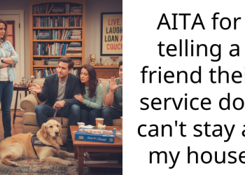 Redditor Asks If They’re Wrong For Telling Friend Her Dog Can’t Stay In Their House, No Matter If It’s Service Dog Or Not