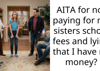 Redditor Lies To Avoid Helping Out With Sister’s Tuition, Mom Brands Them A “Selfish Narcissist”