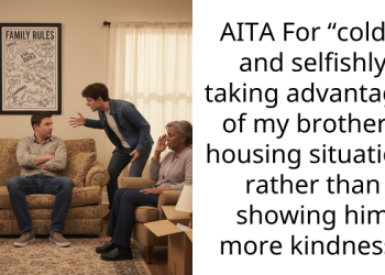 Woman Refuses To House Her Struggling Brother And His 3-Year-Old Son For Free, Gets Called Out For Not Showing Him More Kindness