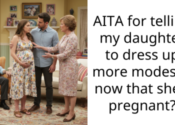 Mom Falls Out With Her Teen Pregnant Daughter For Refusing To Wear “Mom Style” Clothes Instead Of Her Preferred “Party” Clothes