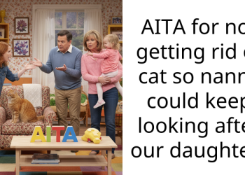 Redditor Gets Chewed Out By Stranger For Choosing Their Late MIL’s Cat Over Daughter’s Nanny