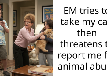 Ent*tled Mother Tries To Take Away Woman’s Cat And Even Threatens To Report Her For Animal A**se