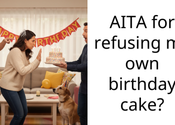 Upset Woman Refuses Birthday Cake Because Husband Picked The Wrong Flavor