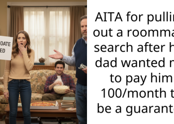 Roommate’s Dad Demands Redditor Pay Him $100 Monthly As A Precaution For The Lease If She Dies, Calls Her Names For Refusing His Proposal