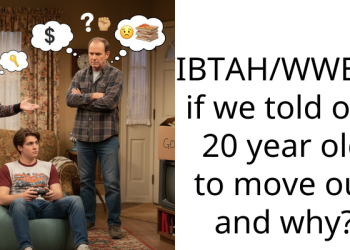 Couple Contemplates Throwing 20 Y.O. Son Out Of Their Apartment Because Of His Irresponsible Behavior