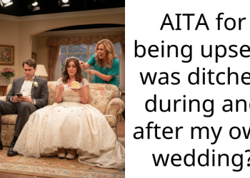 Argument Erupts As Bride Gets Upset That She Was Ditched During And After Her Wedding