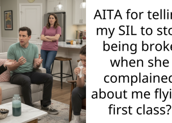 SIL Resents Redditor Taking First Cla*s While She Takes Economy, She Tells Her To Stop Being Broke