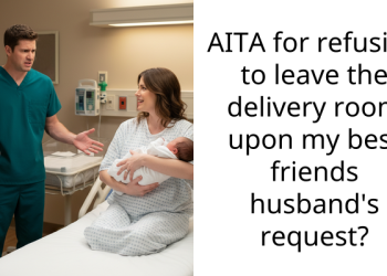 Redditor Sparks Turbulence in Best Friend’s Marriage After Defying Husband’s Orders to Exit the Delivery Room During Her Delivery