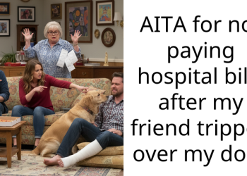 Redditor Refuses To Pay Medical Bills For Their Friend Who Got Injured By Tripping Over Their Dog