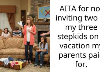Stepmom Excludes Two Out Of Three Stepkids From Family Vacation Her Parents Are Paying For, They Accuse Her Of Favoritism