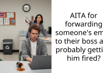 Generous Salesman Wants To Know If He’s An AH For Forwarding Colleague’s Email To His Boss And Risking Getting Him Fired