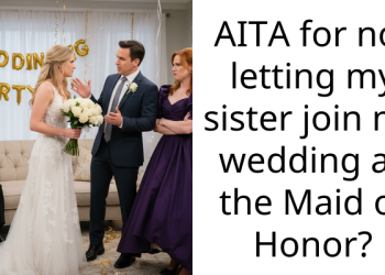 Ent*tled Sister Insists She Should Be Maid Of Honor, Claims There’d Be No Wedding Without Her