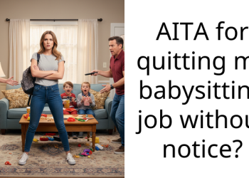 Young Babysitter Overwhelmed By Employer’s Expectations, Feels Pressured To Replace Kids’ Mom