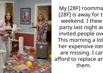 28-Year-Old Gets The Worst Hangover After Finding Out That Her Roommate’s Expensive Designer Clothes And Bags Were Stolen