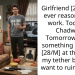Boyfriend Unamused When His Girlfriend Cites The Death Of A Celebrity As Her Latest Excuse For Her Unemployment