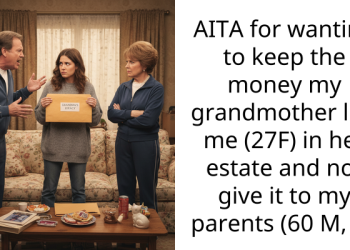 Redditor’s Father Insists She Gives Him Money She Inherited From Grandmother, Saying It Would Give Him His Dignity Back