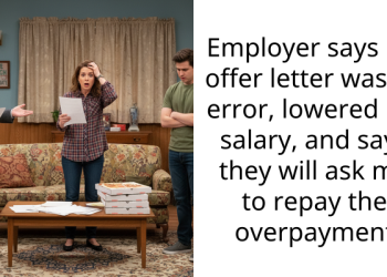 Employee Confused As Company Retroactively Lowers Pay And Demands Repayment After Initial Offer