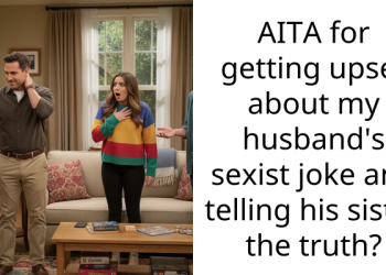 Female In-Laws Stand By Woman Being Bullied By Disrespectful Husband With Se*ist Jokes