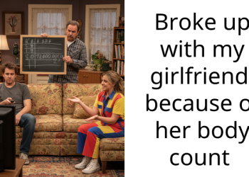 Broke up with my girlfriend, because of her body count