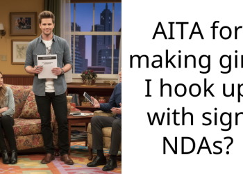 AITA for making girls I hook up with sign NDAs?