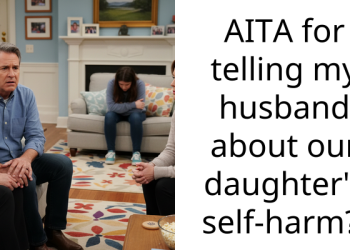 AITA for telling my husband about our daughter’s self-harm?