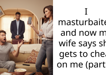 I masturbaited and now my wife says she gets to cheat on me (part 1)