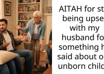 AITAH for still being upset with my husband for something he said about our unborn child?