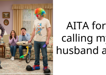 AITA for calling my husband a 🤡