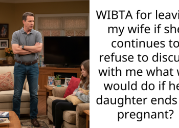 WIBTA for leaving my wife if she continues to refuse to discuss with me what we would do if her daughter ends up pregnant?