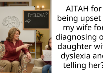 AITAH for being upset at my wife for diagnosing our daughter with dyslexia and telling her?
