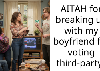 AITAH for breaking up with my boyfriend for voting third-party?