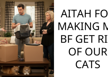 AITAH FOR MAKING MY BF GET RID OF OUR CATS