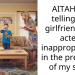 AITAH for telling my girlfriend she acted inappropriately in the presence of my son ?