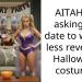 AITAH for asking my date to wear a less revealing Halloween costume?