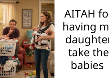 AITAH for having my daughter take the babies