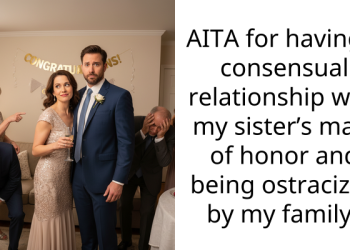 AITA for having a consensual relationship with my sister’s maid of honor and being ostracized by my family?