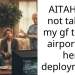 AITAH for not taking my gf to the airport for her deployment?