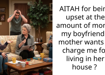 AITAH for being upset at the amount of money my boyfriend’s mother wants to charge me for living in her house ?