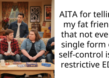 AITA for telling my fat friend that not every single form of self-control is a restrictive ED?