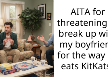 AITA for threatening to break up with my boyfriend for the way he eats KitKats?